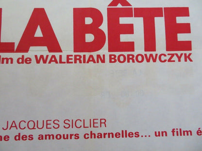 LA BETE/ The Beast FRENCH MOYENNE (29"x 23.5") POSTER WALERIAN BOROWCZYK 1975