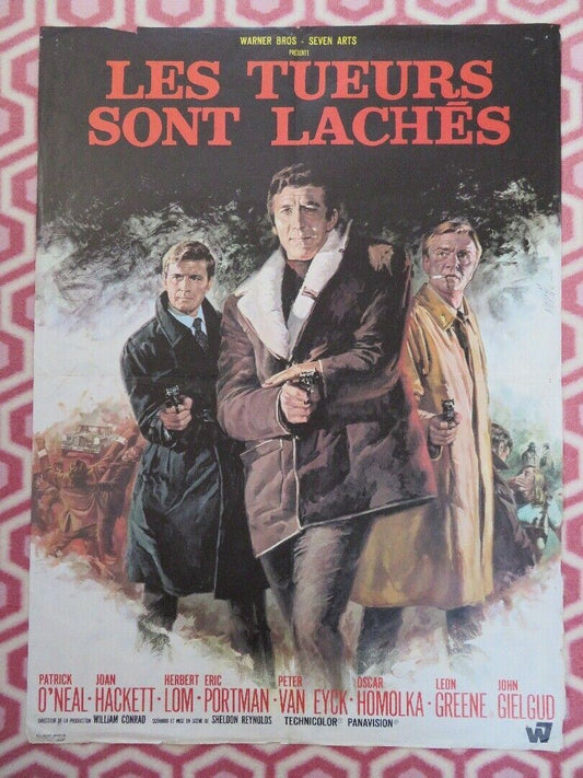 LES TUEURS SONT LACHES / Assignment to Kill FRENCH MOYENNE (30.5"x22.5") POSTER