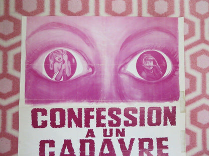 CONFESSION A UN CADAVRE/ THE NANNY BELGIUM (18.5"x 14.5") POSTER HAMMER HORROR