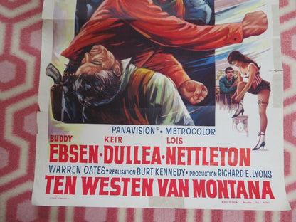 WEST MONTANA/ Mail Order Bride BELGIUM (21.5"x 14.5") POSTER BUDDY EBSEN 1964