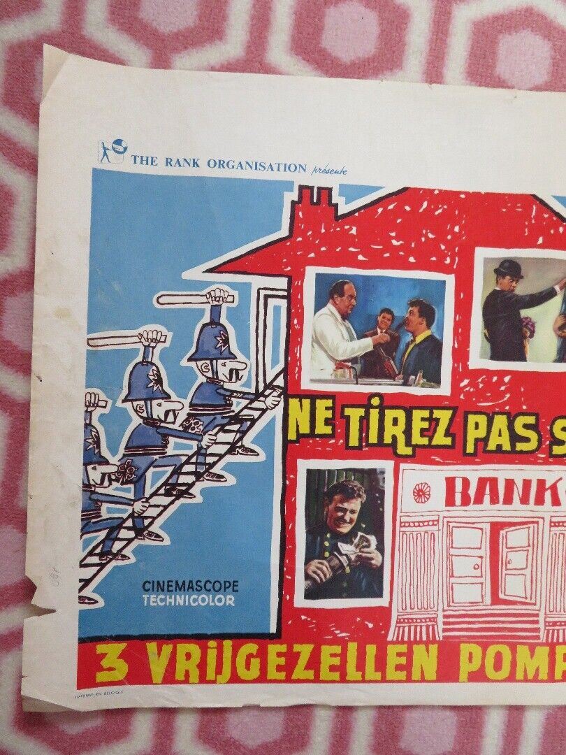 GO TO BLAZES BELGIUM (14"x 21") POSTER DAVE KING ROBERT MORLEY 1962