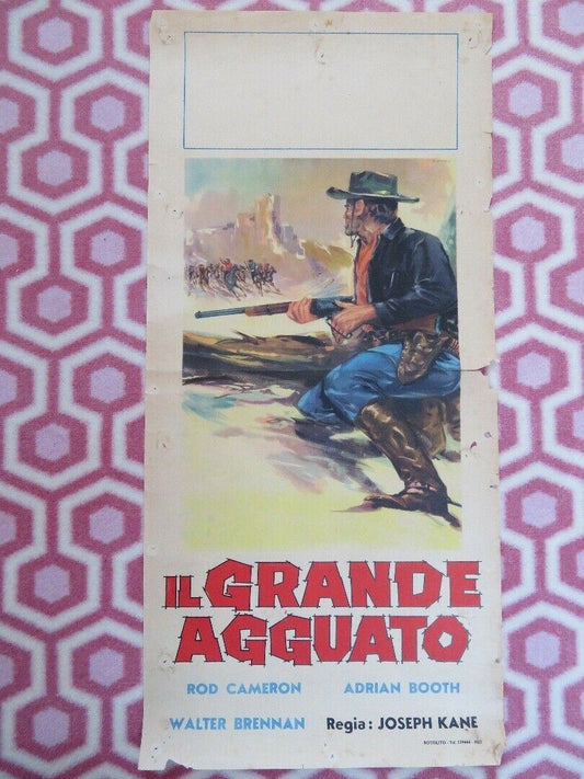 IL GRANDE AGGUATO / Brimstone ITALIAN LOCANDINA (27" x 13") POSTER ROB CAMERON