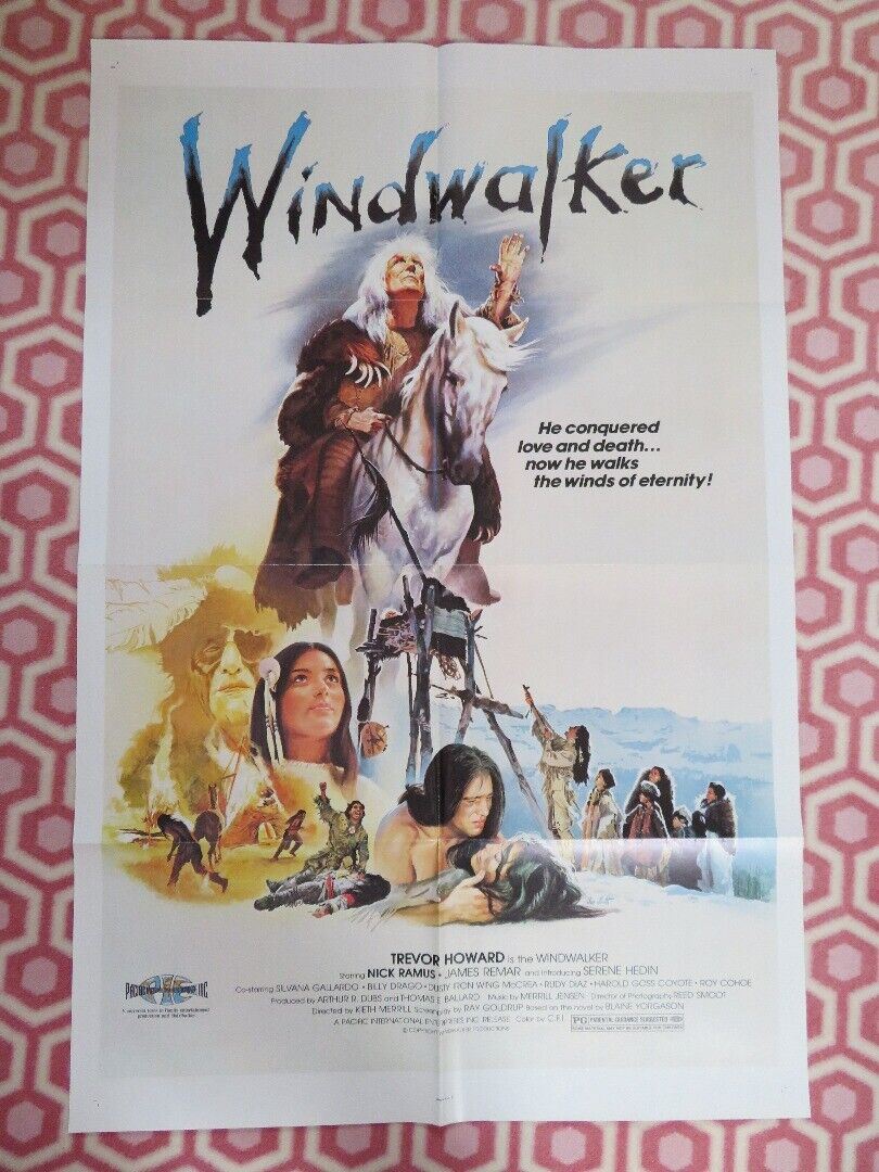 WINDWALKER US ONE SHEET POSTER  NICK RAMUS SERENE HEDIN 1980