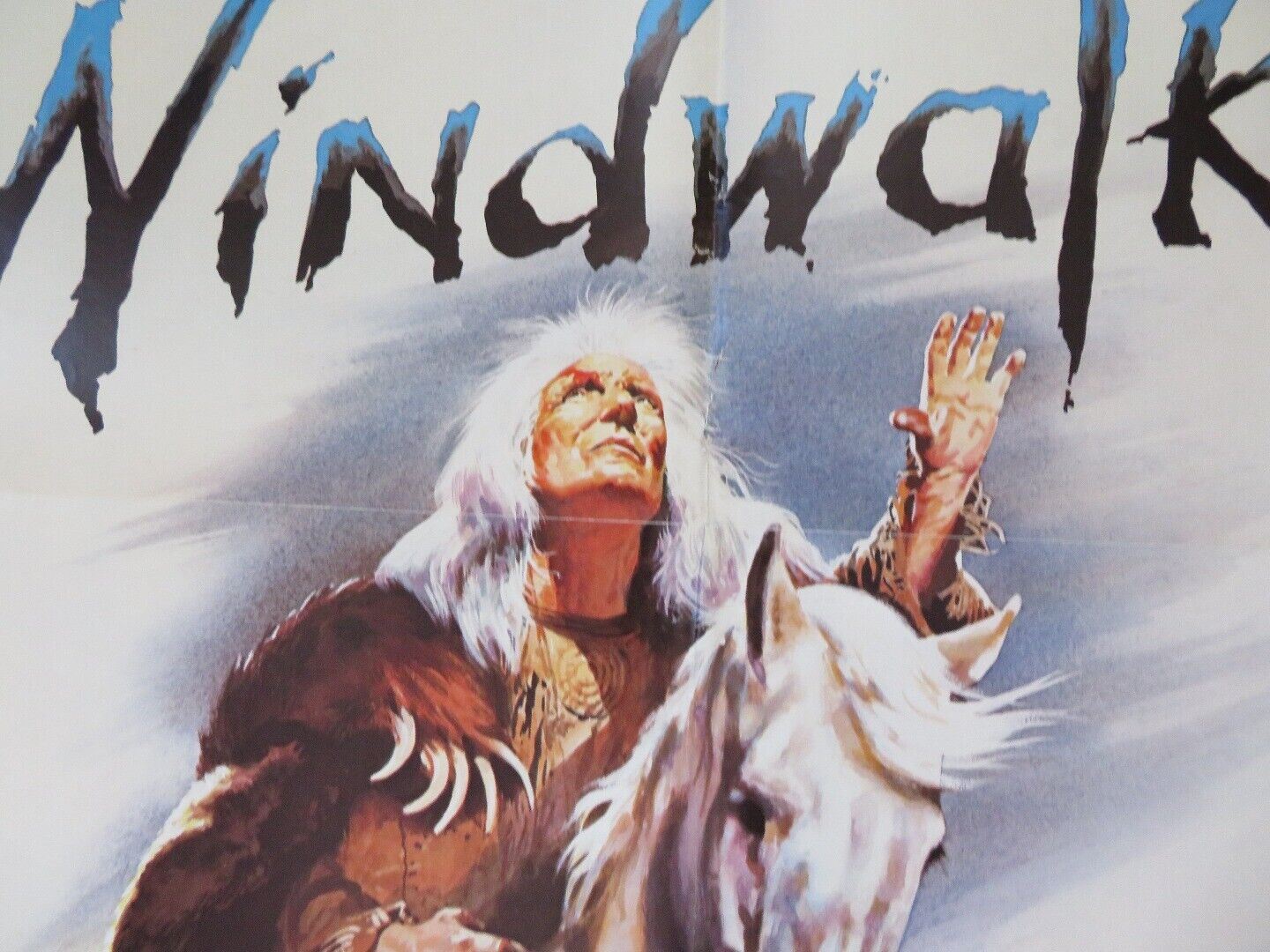 WINDWALKER US ONE SHEET POSTER  NICK RAMUS SERENE HEDIN 1980