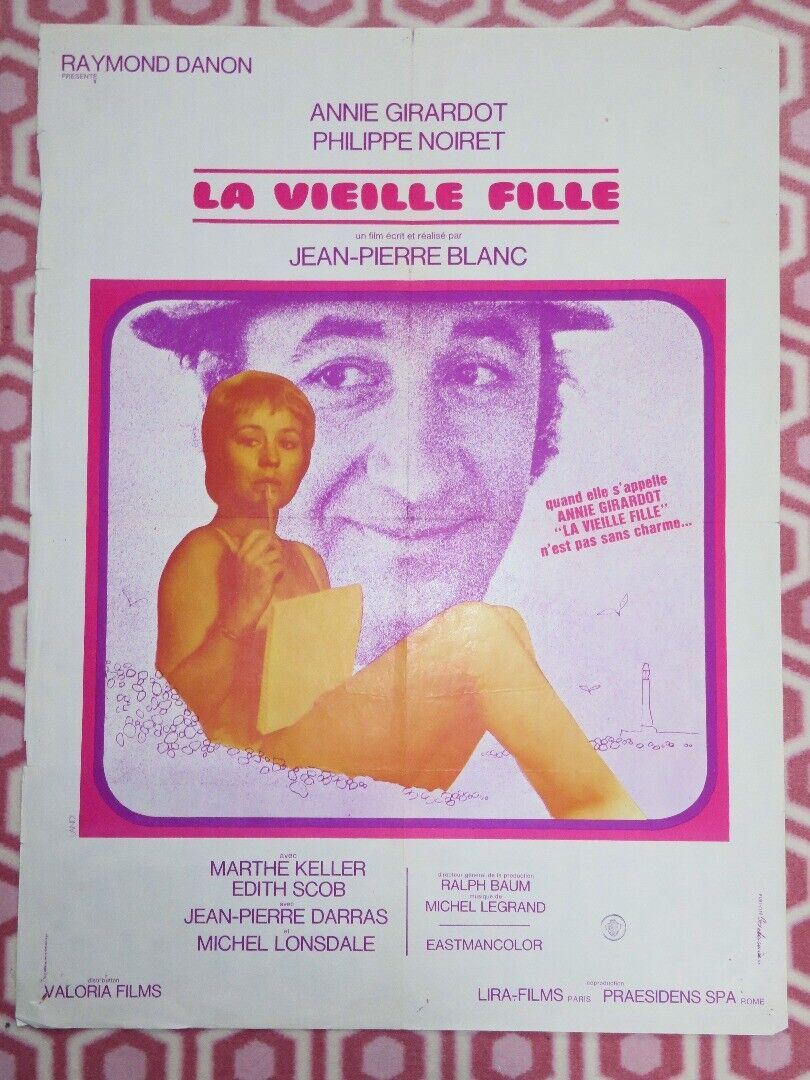 LA VIELLE FILLE/ THE OLD MAID FRENCH (23.5" x 31.5) POSTER ANNIE GIRARDOT 1972