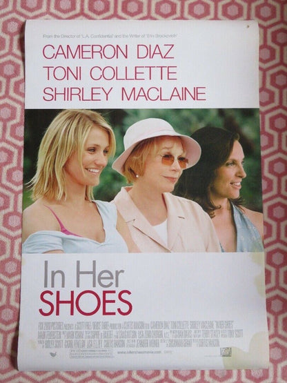 IN HER SHOES US ONE SHEET ROLLED POSTER CAMERON DIAZ TONI COLLETTE 2005