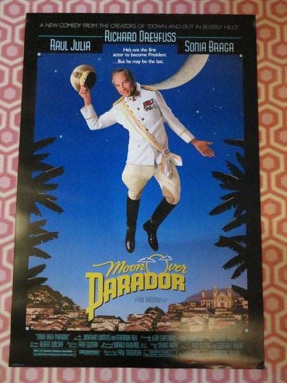 MOON OVER PARADOR US ONE SHEET ROLLED POSTER RICHARD DREYFUSS 1988