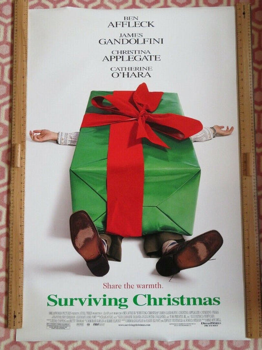 SURVIVING CHRISTMAS US ONE SHEET ROLLED POSTER BEN AFFLECT CHRISTINA APPLEGATE