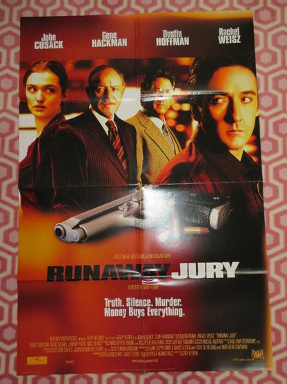 RUNAWAY JURY US ONE SHEET POSTER JOHN CUSACK GENE HACKMAN 2003