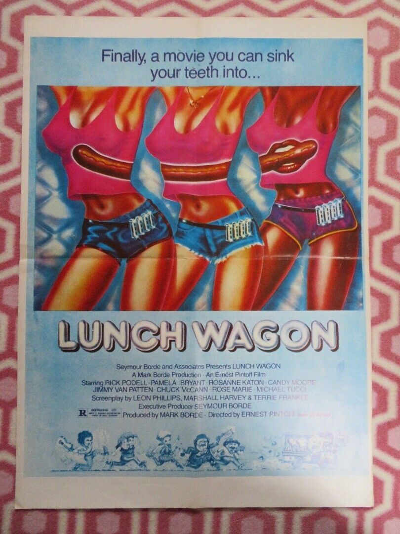 LUNCH WAGON US (27"X 19.5") ROLLED POSTER  RICK PODELL 1981