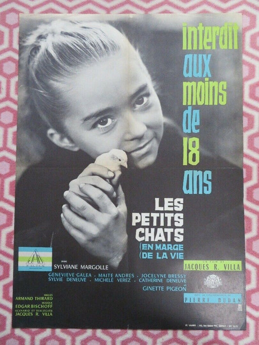 LES PETITS CHATS/ Wild Roots of Love FRENCH (31.5"X 23") ROLLED POSTER 1960