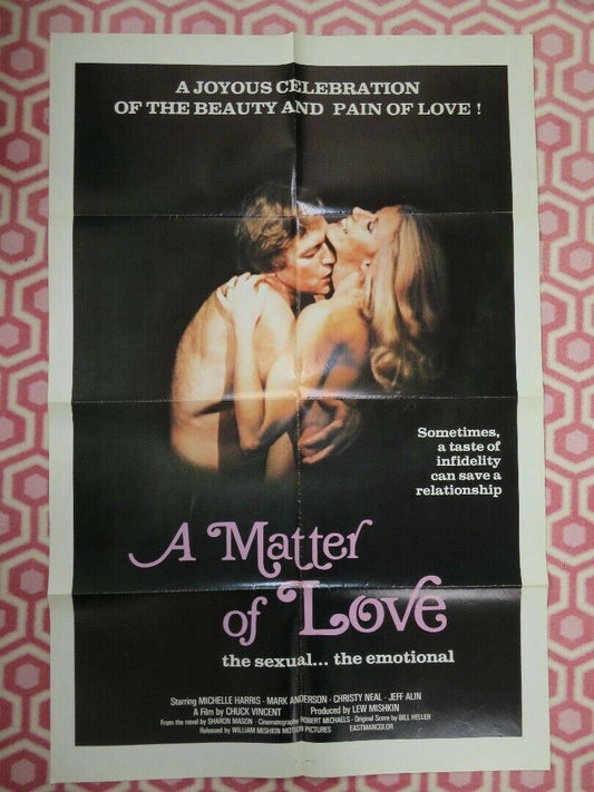 MATTER OF LOVE  US ONE SHEET POSTER CHRISTY NEAL  MICHELLE HARRIS 1979