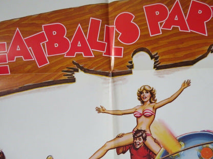 MEATBALLS PART II US ONE SHEET POSTER RICHARD MULLIGAN KIM RICHARDS 1984