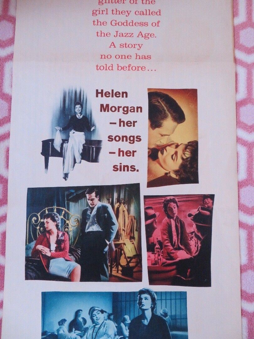 THE HELEN MORGAN STORY US INSERT (14"x 36") POSTER ANN BLYTH PAUL NEWMAN 1957