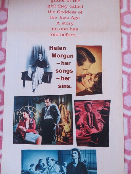 THE HELEN MORGAN STORY US INSERT (14"x 36") POSTER ANN BLYTH PAUL NEWMAN 1957