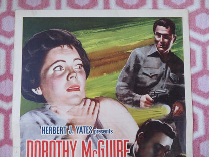 MAKE HASTE TO LIVE US INSERT (14"x 36") POSTER DOROTHY MCGUIRE 1954