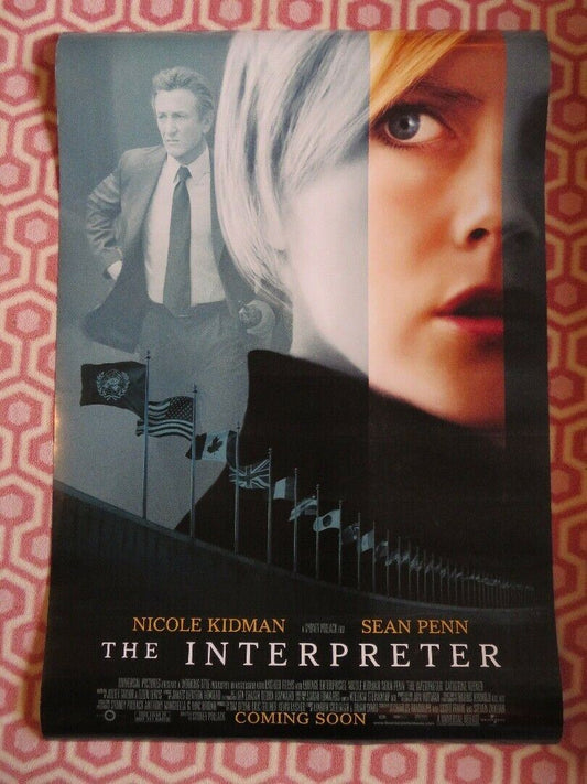 THE INTERPRETER US ROLLED POSTER NICOLE KIDMAN SEAN PENN 2005