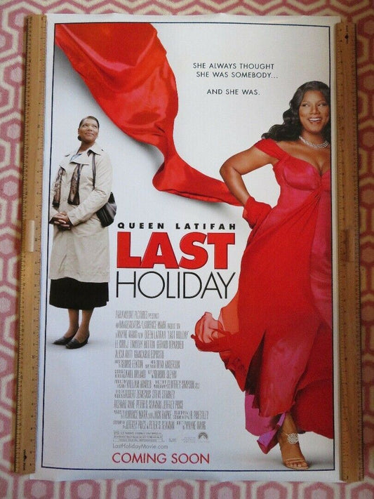 LAST HOLIDAY US ROLLED POSTER QUEEN LATIFAH LL COOL J 2006