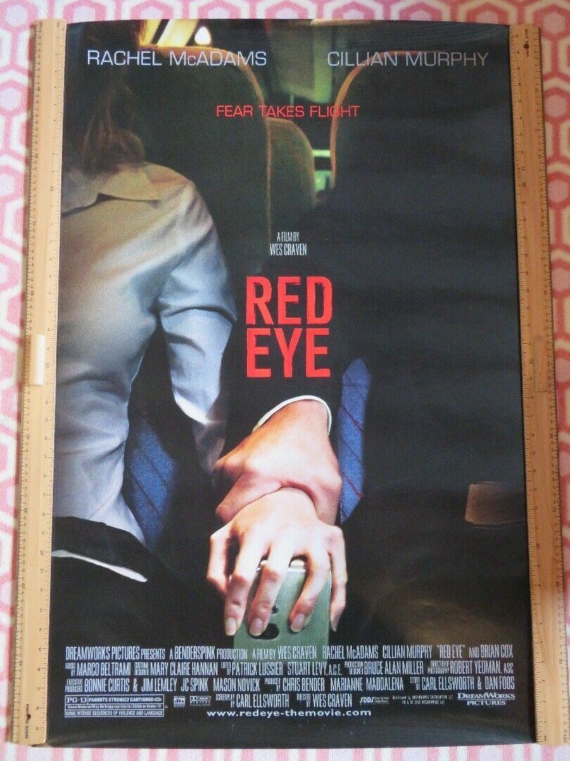 RED EYE  US ROLLED POSTER WES CRAVEN RACHEL MCADAMES  2005