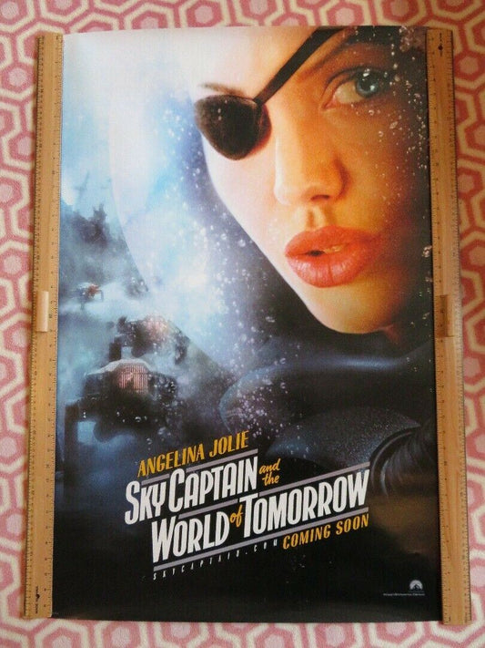 SKY CAPTAIN AND THE WORLD OF TOMORROW US ROLLED POSTER ANGELINA JOLIE 2004