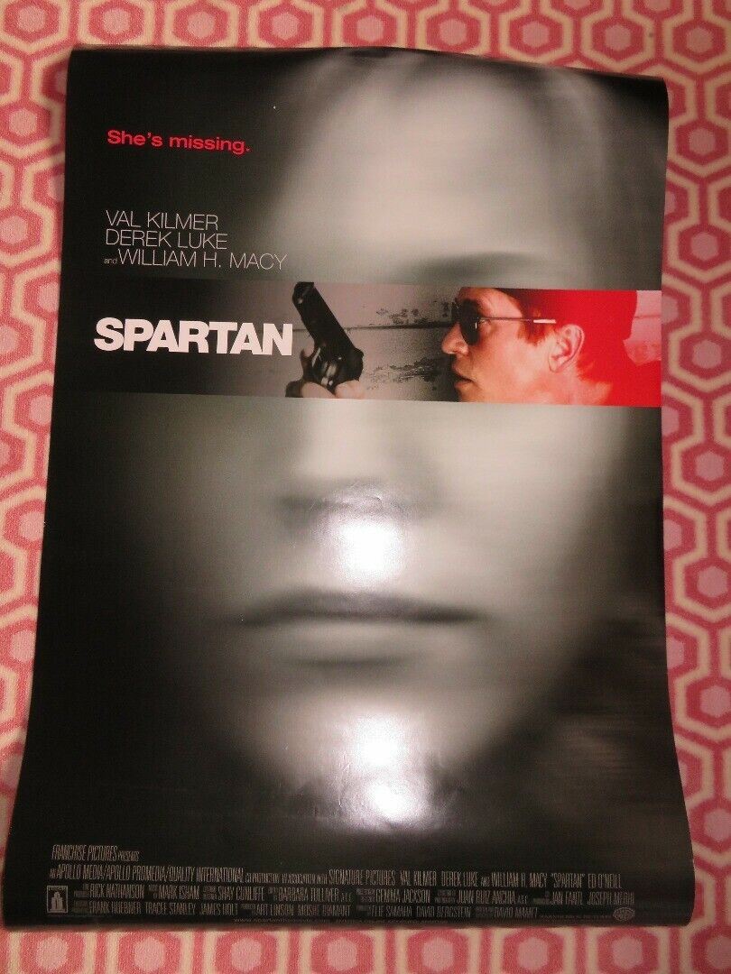 SPARTAN US ROLLED POSTER VAL KILMER DEREK LUKE 2004