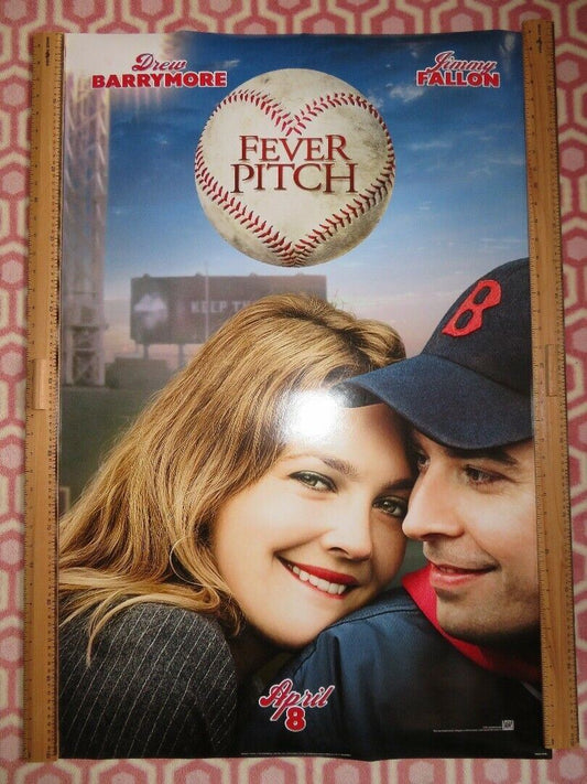 FEVER PITCH VERSION A US ROLLED POSTER DREW BARRYMORE JIMMY FALLON 2005