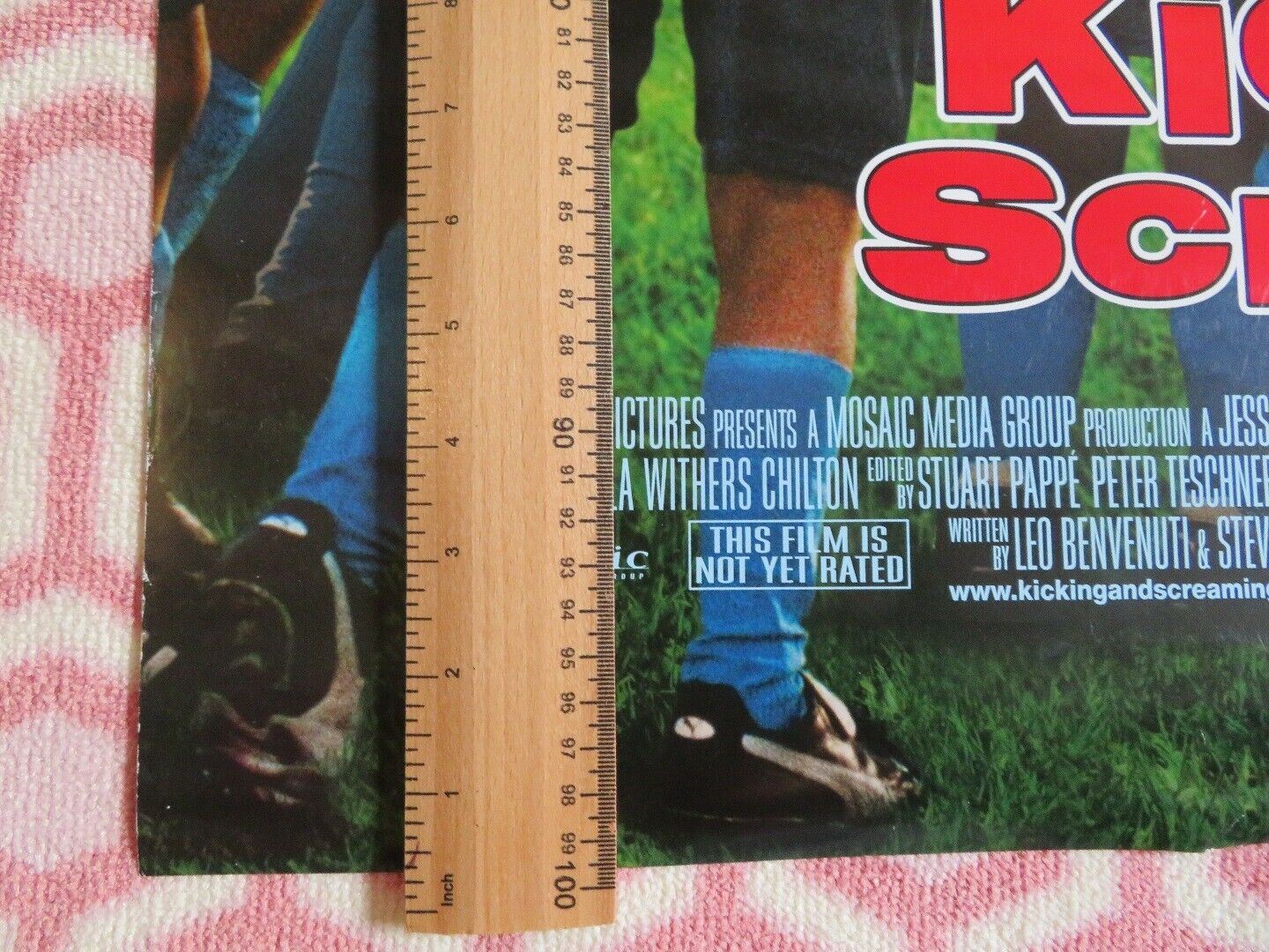 KICKING & SCREAMING US ROLLED POSTER WILL FERRELL ROBERT DUVALL 2005