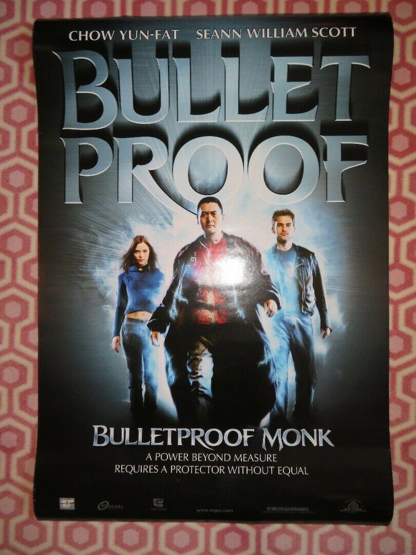 BULLET PROOF MONK US ROLLED POSTER CHOW YUN-FAT SEAN WILLIAM SCOTT 2003