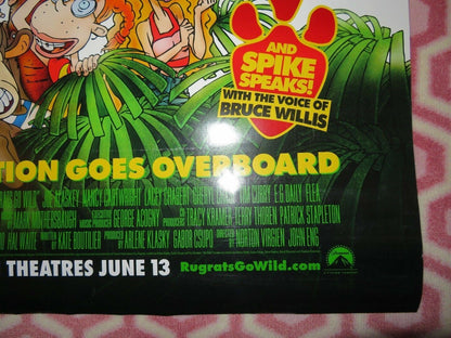 RUGRATS GO WILD US ROLLED POSTER NICKELODEON TIM CURRY BRUCE WILLIS 2003