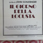 IL GIORNO DELLA LOCUSTA ITALIAN LOCANDINA (27.5"x 13.5") POSTER 1975