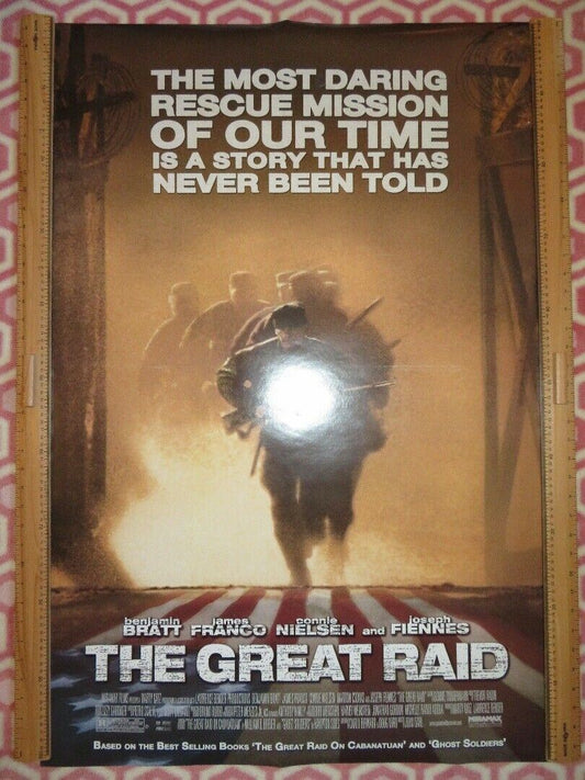 THE GREAT RAID US ROLLED POSTER BENJAMIN BRATT JAMES FRANCO 2005