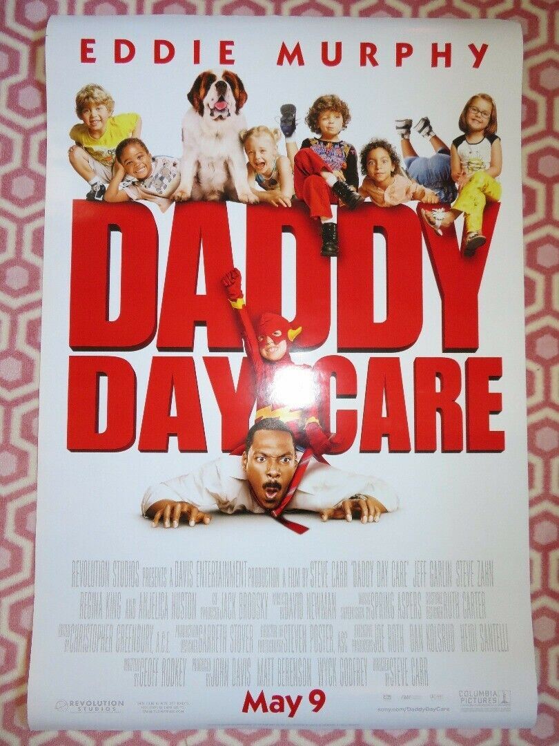 DADDY DAY CARE US ROLLED POSTER EDDIE MURPHY STEVE ZAHN 2003