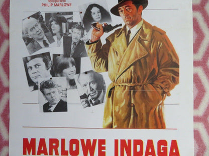 MARLOWE INDAGA/ The Big Sleep ITALIAN LOCANDINA (27.5"x 13") POSTER 1978