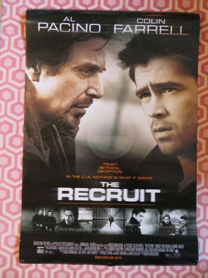 THE RECRUIT  US ROLLED POSTER AL PACINO COLIN FARRELL 2003