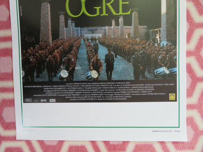 THE OGRE ITALIAN LOCANDINA (27.5"x 13") POSTER JOHN MALKOVICH  1996