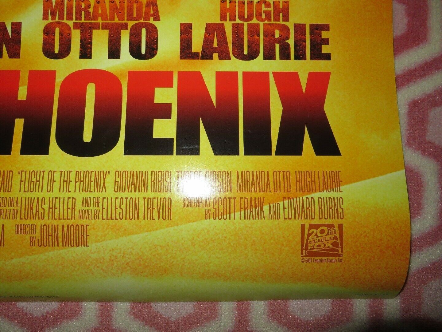 FLIGHT OF THE PHOENIX VERSION A US ROLLED POSTER DENNIS QUAID 2004