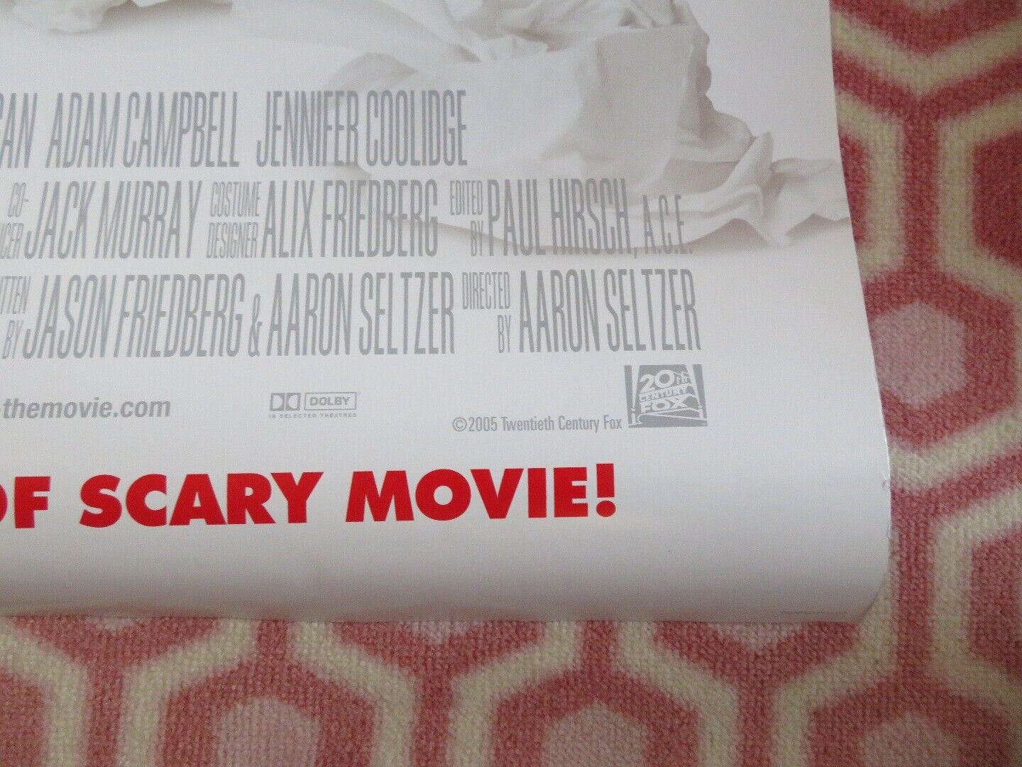 DATE MOVIE VERSION A  US ROLLED POSTER ADAM CAMPBELL JENNIFER COOLIDGE 2006