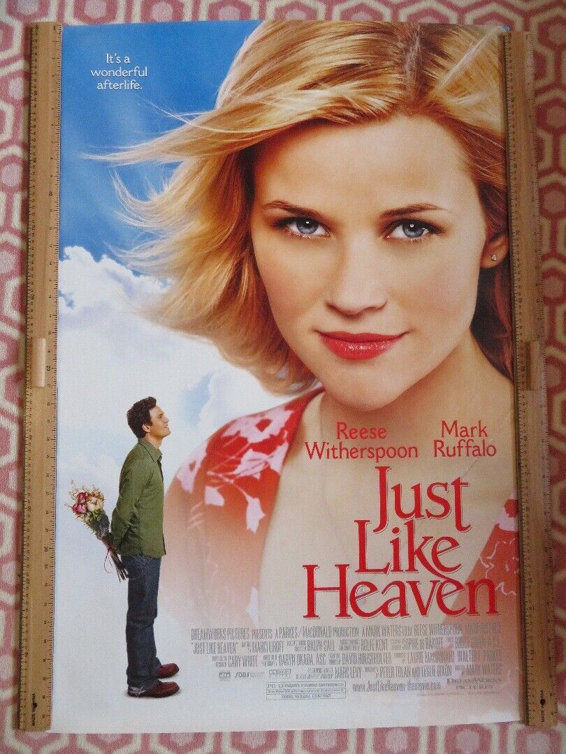 JUST LIKE HEAVEN  US ROLLED POSTER REESE WEITHERSPOON MARK RUFFALO 2005