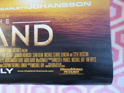 THE ISLAND  US ROLLED POSTER EWAN MCGREGOR SCARLETT JOHANSSON 2005