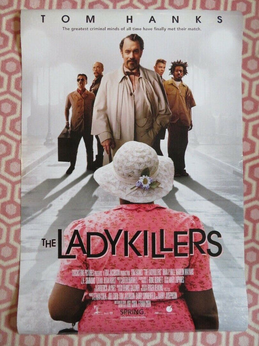 THE LADYKILLERS US ROLLED POSTER COEN BROTHERS TOM HANKS IRMA P.HALL 2004