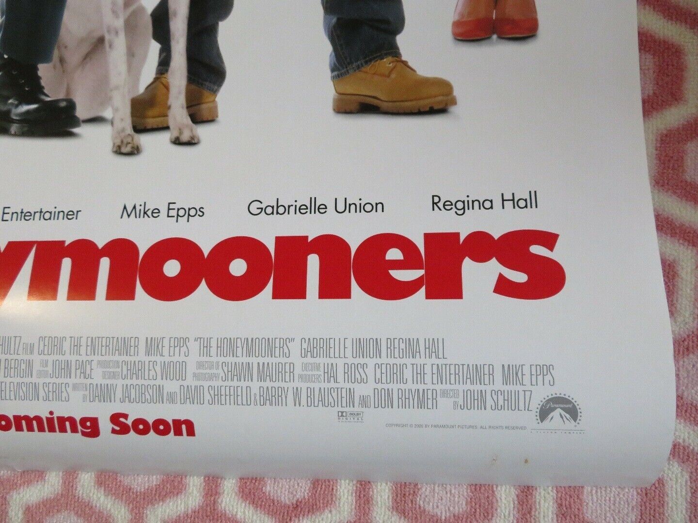 THE HONEYMOONERS  US ROLLED POSTER CEDRIC THE ENTERTAINER MIKE EPPS 2005