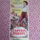 CAPTAIN PIRATE US INSERT (14"x 36") POSTER LOUIS HAYWARD 1952