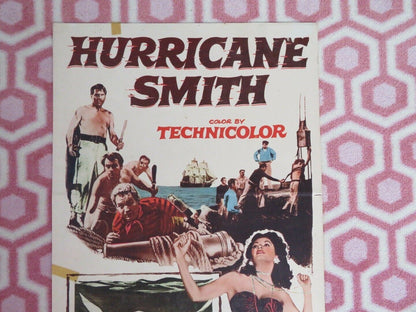 HURRICANE SMITH US INSERT (14"x 36") POSTER YVONNE DE CARLO JOHN IRELAND 1952