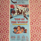 TOP OF THE WORLD US INSERT (14"x 36") POSTER DALE ROBERTSON EVELYN KEYES 1955