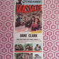 MASSACRE US INSERT (14"x 36") POSTER DANE CLARK JAMES CRAIG  1956