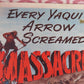 MASSACRE US INSERT (14"x 36") POSTER DANE CLARK JAMES CRAIG  1956