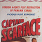 CAPTAIN SCARFACE US INSERT (14"x 36") POSTER BARTON MACLANE VIRGINIA GREY 1953