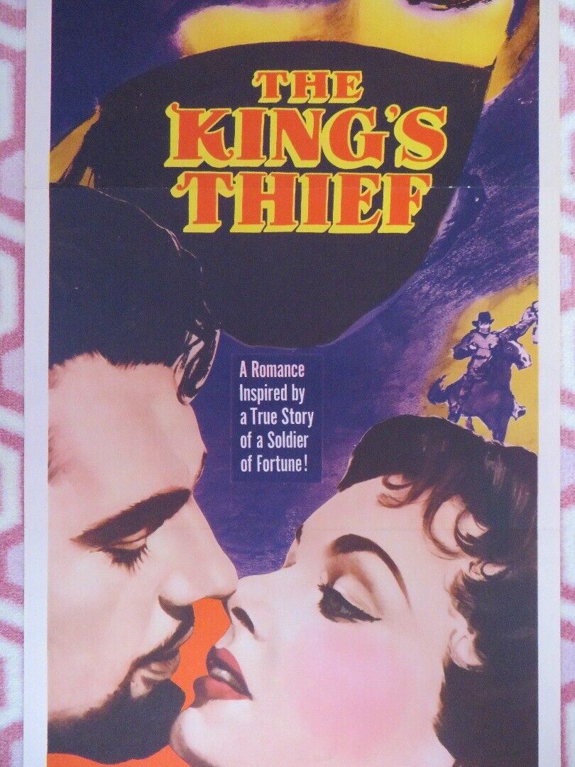 THE KING'S THIEF US INSERT (14"x 36") POSTER EDMUND PURDOM ANN BLYTH 1955