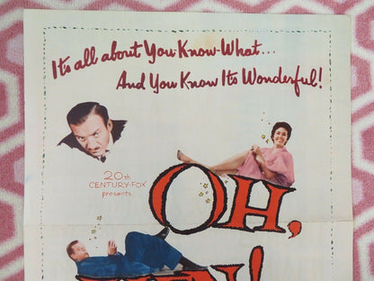 OH, MEN! OH WOMEN! US INSERT (14"x 36") POSTER DAN DAILEY GINGER ROGERS 1957