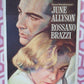 INTERLUDE US INSERT (14"x 36") POSTER JUNE ALLYSON ROSSANO BRAZZI 1957